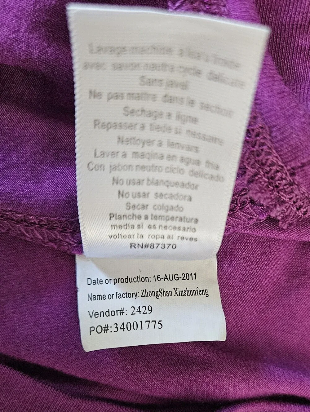 ALO Yoga Cool Fit 3/4 Sleeve Scoop Neck Activewear Shirt XS.
